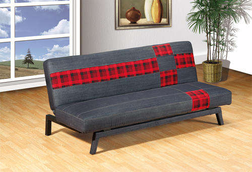 Hazlo Microfiber Fabric Convertible Sofa Bed (Sleeper Couch)