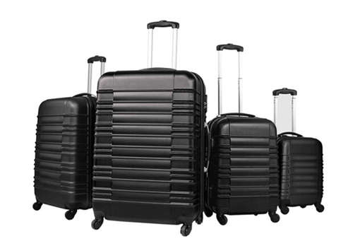 4 Piece ABS Trolley Luggage Bag Set , 16" 20" 24" and 28"