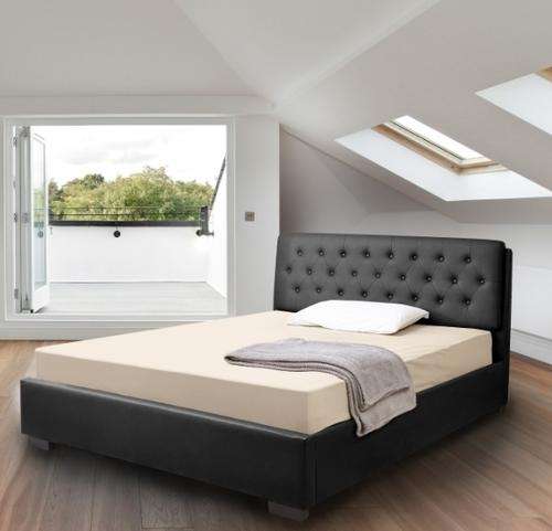 Hazlo Faux Leather Bed Base -  The perfect expression of luxurious comfort (Queen and King)