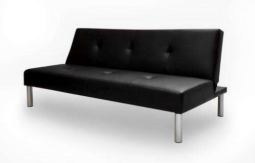 Stunning Leatherette  Sofa Bed / Sleeper Couch -  Black and Red available