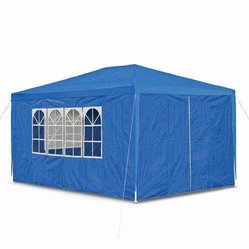 3 x 4m Gazebo Folding Tent Marquee - Blue
