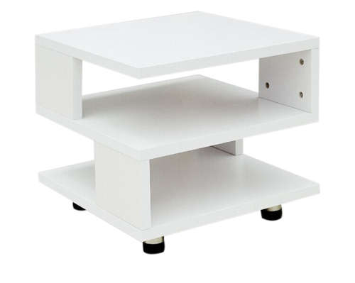 Hazlo Attractive Modern Square Coffee Table (Red or White)