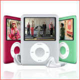 8GB Slim MP4 Player w/ Built in FM Radio , 1.8 Inch screen