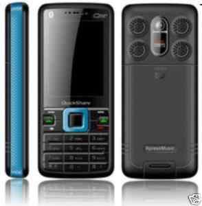 Quad Band, Dual sim Mobile Cell Phone, -- MP3, FM, GPRS, Bluetooth, Camera