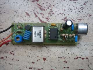 THE REAL POWERFUL Wireless  Micro Spy Bug -  FM SPY TRANSMITTER,, nail size!