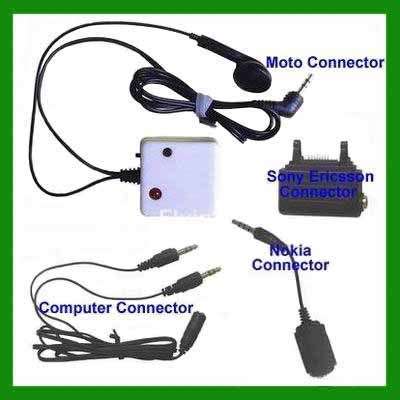 Voice changer for Cell phone + Telephone + PC + 5 Adapters