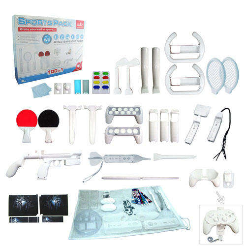 NEW NINTENDO Wii MEGA *80* IN ONE SPORTS PACK - PEGA