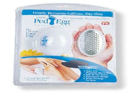 New Pedi Mate Egg professional, The Ultimate Foot file for smooth and beautiful feet