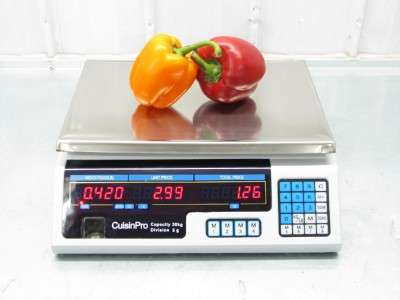 New Digital Price computing scale (30kg) Kitchen and industrial use