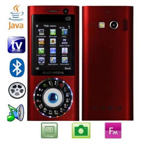 New iPod style Dual sim TV Phone w/ Dual camera, JAVA, Bluetooth & FM function