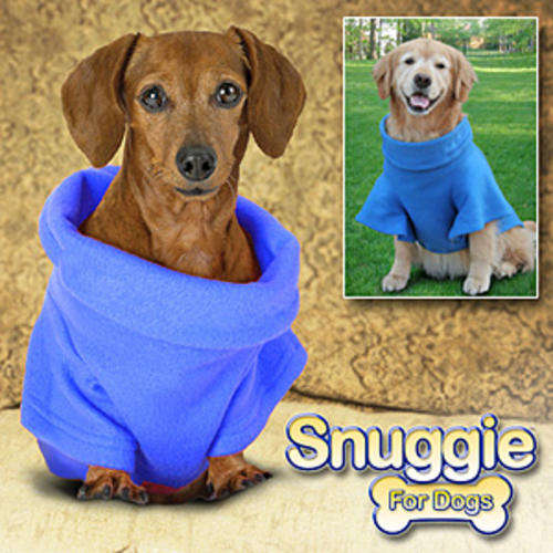 Cozy doggie blanket with Sleeves. Keeps your Dog Toasty! For small, medium and large dogs!