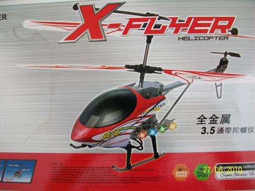 X-Flyer 3.5 Channel IR R/C Helicopter, Alloy Structure, Easy to fly