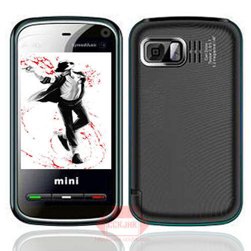New 5800 Touch screen Dual sim TV Cell Phone w/ FM , GPRS, Camera, Bluetooth, MP4,