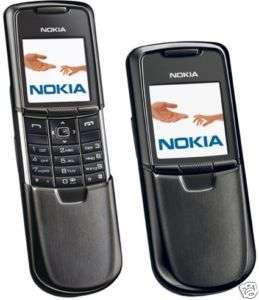 New Nokia 8800 - Black unlocked mobile phone.