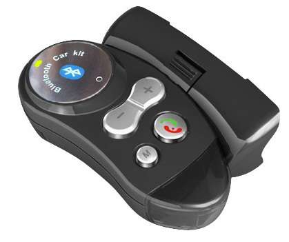 Steering Wheel Bluetooth Car Kit. High quality DSP Technology, Full duplex ---- GO WITH SECURITY