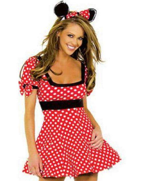 Hot French Maid Satin Costume babydoll lingerie