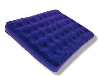 New Double Size Flocked Air Bed ---- Portable inflatable spare bed