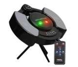 DJ Portable Laser Star Party stage Light w/ disco music player & Built in Speakers
