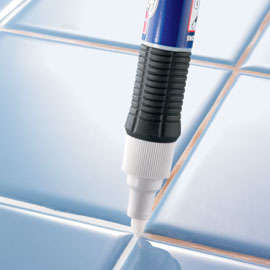 New Grout Aide - The Grout & Tile Marker __ Don't replace it, Reface it