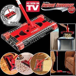 Brand New G6 Swivel Sweeper Touchless__ CORDLESS __ Swivels & Picks Up Like No Other