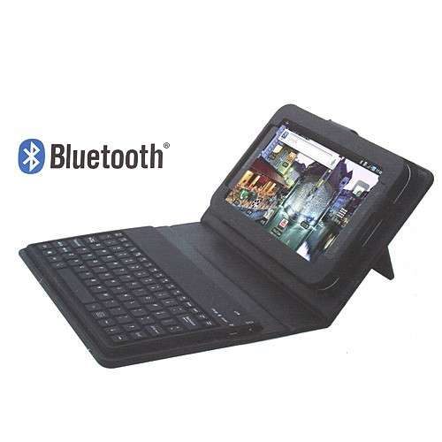 Bluetooth Wireless Keyboard w/ Protective Case for Samsung Galaxy Tab / Tablet PC