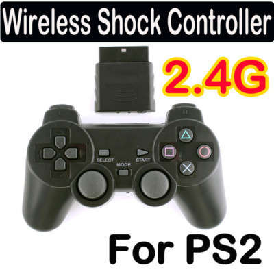 Playstation 2 Analog Wireless Controller. PS2 RF 2.4Ghz Game Pad