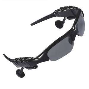 4GB MP3 Sunglasses, A sunglass with a built in MP3 Music player