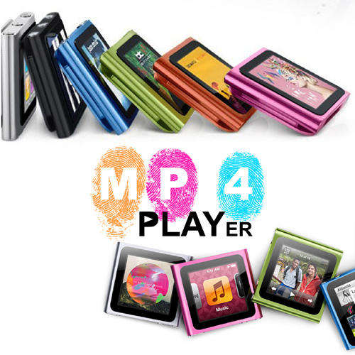 4GB 1.8" Touch Screen 6th Gen Clip MP4 Player / FM / MP3  / Game / FM Radio / Video / Recorder