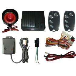 Car Security Alarm System. Sound And Light Alarm w/ 2 Remotes. Guard Against Theft