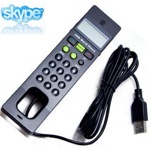 USB Skype Phone w/ LCD display / Internet VOIP Telephone