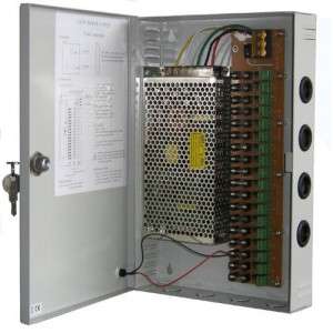 18CH CCTV Security Video Camera Power Supply Distribution Box (18 Channel)