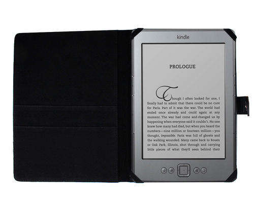 Black Protective Case Cover for Amazon Kindle 4 Touch e-book Reader