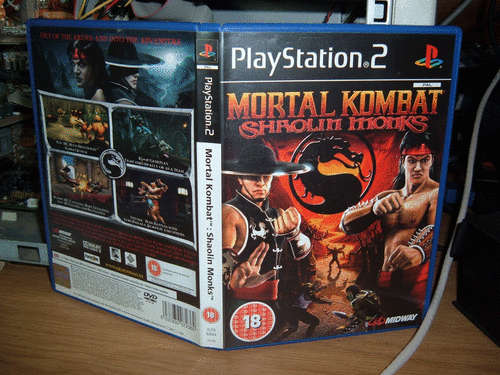 Mortal Kombat shaolin monks Playstation 2 ps2 Pal