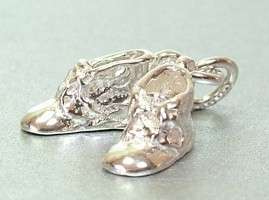 STERLING SILVER BABY BOOTY CHARM