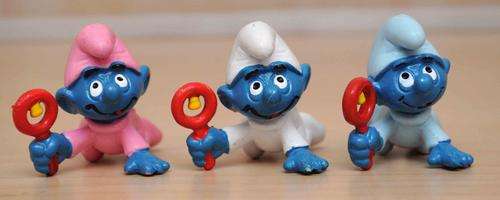 Schleich Baby Smurf Bundle - MINT (Smurfs 20179, 20202 and 20203)