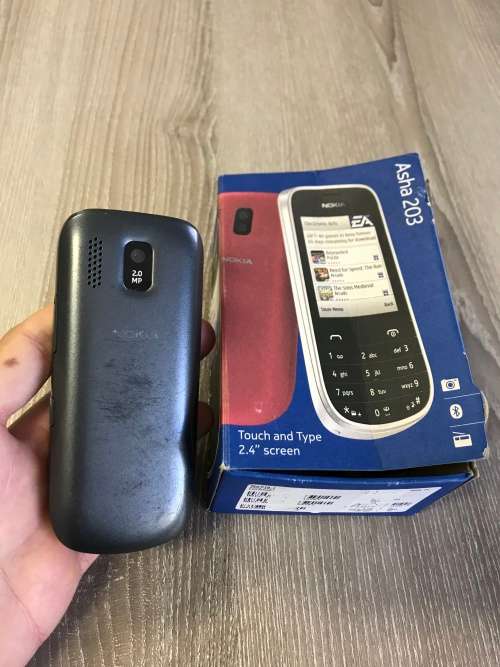 NOKIA Asha 203 *** Touch and Type!