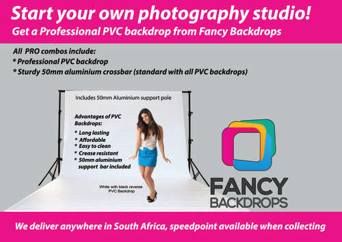 PROFESSIONAL 2,6x6m PVC STUDIO BACKDROP