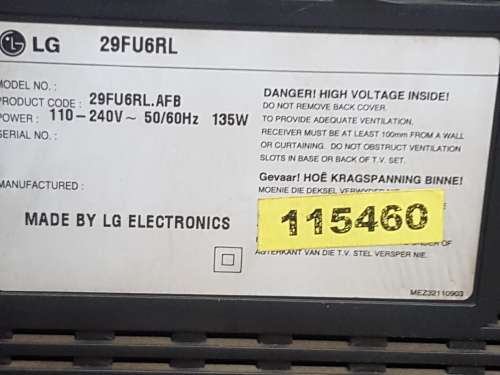 Samsung CRT Flat Screen - 29FUGRL - 74cm