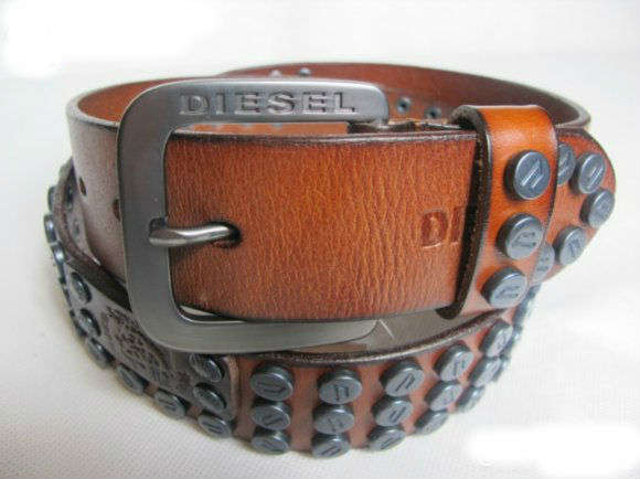 **FREE DELIVERY IN SA ONLY: 100% Authentic Genuine Leather Studded Diesel Belts**