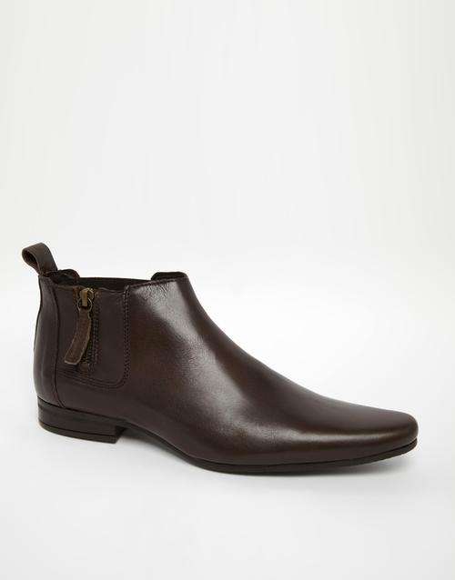 **FREE DELIVERY: Genuine Leather Chelsea Boot**