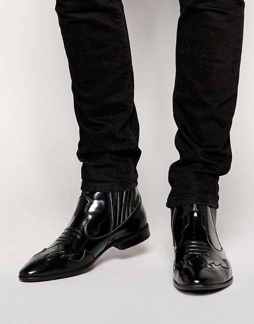 **FREE DELIVERY: Genuine Leather Chelsea Boots** SALE
