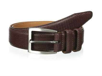 **FREE DELIVERY: Brown Genuine Leather Belt by American Vintage**