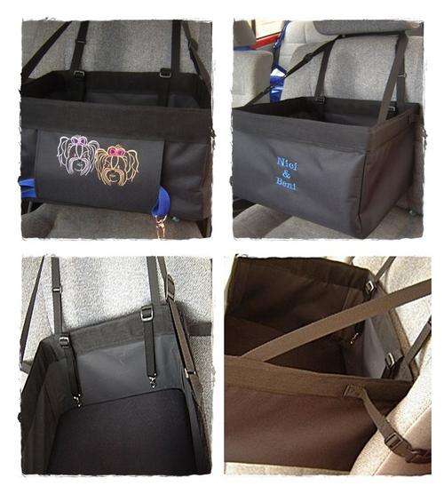 DOG TRAVEL BASKETS - DOUBLE DOG