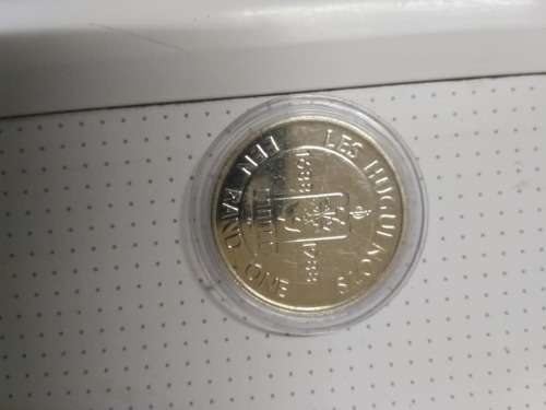 1988 Huguenots Silver R1 Unc Details