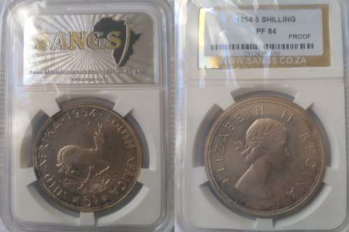Beautiful 1954 Proof South African Crown