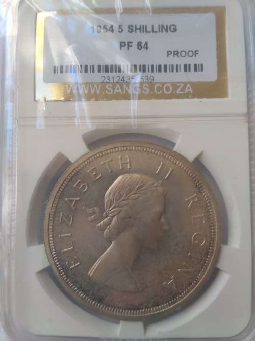 Beautiful 1954 Proof South African Crown