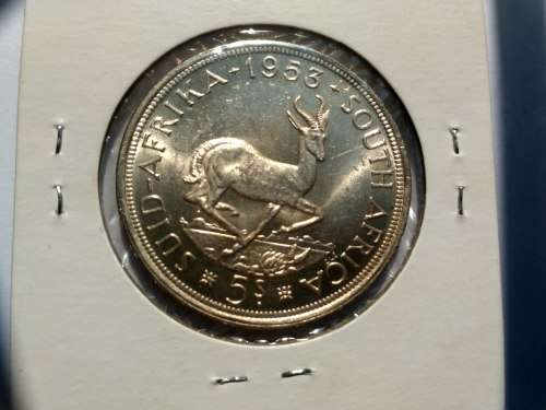 1953 5 Shillings Crown