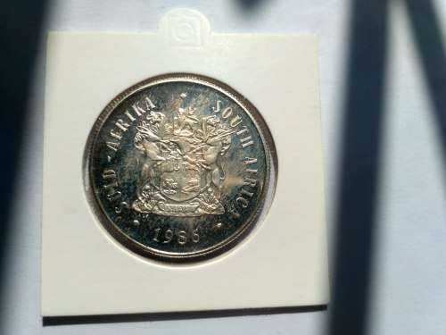 1986 Year of Disabled People Proof R1 Silver