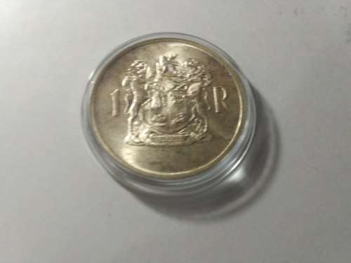 1969 Afrikaans Uncirculated Silver R1
