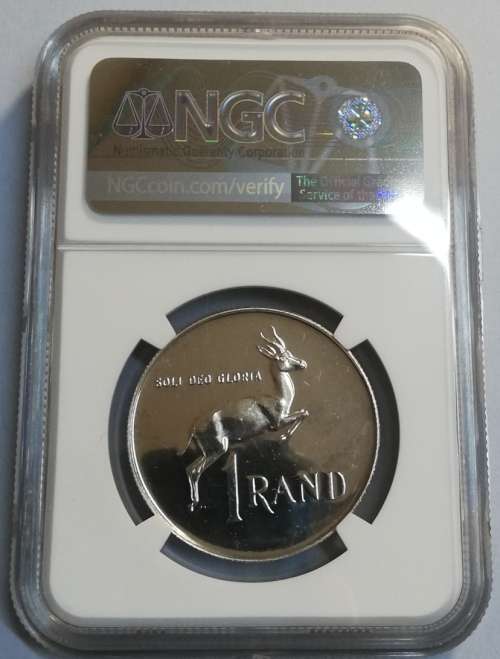 1987 Silver R1 Graded MS63 By the NGC